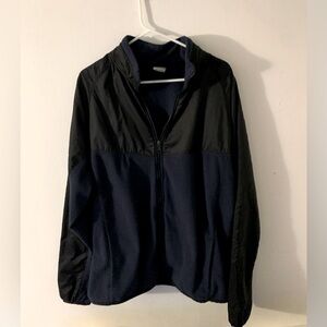 Nike Men’s Jacket Coat Full Zip Up Blue Black XL EXTRA LARGE